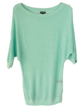 Express Sheer Top Mesh Oversized Fishnet Blouse